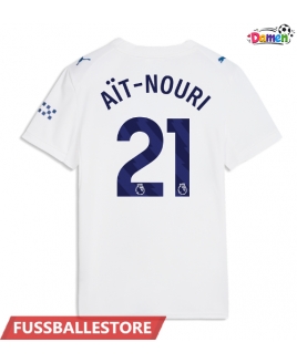 Günstige Manchester City Rayan Ait-Nouri #21 3rd trikot Damen 2026-27 Kurzarm